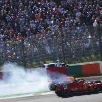 Charles Leclerc (Scuderia Ferrari), Max Verstappen (Red Bull Racing)