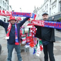 Cardiff: Okupljanje navijača u središtu grada uoči utakmice između Walesa i Hrvatske