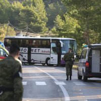 Sudar vojnog autobusa