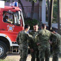 Sudar vojnog autobusa