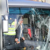 Sudar vojnog autobusa