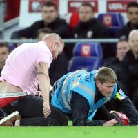 Navijač-egzibicionist utrčao na teren tijekom utakmice Walesa i Hrvatske