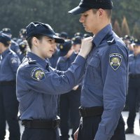 Postrojavanje policajaca