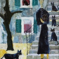 Gašpar Bolković Pik, Njegovateljica, 1957. , Gradski muzej Varaždin