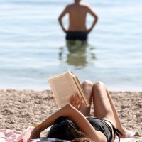 Listopadsko kupanje u Splitu