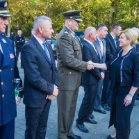 Kolinda Grabar Kitarović na obilježavanju pogibije general bojnika Blage Zadre