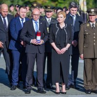 Kolinda Grabar Kitarović na obilježavanju pogibije general bojnika Blage Zadre