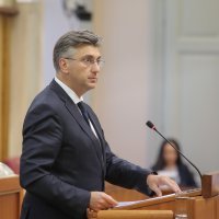 Izlaganje Andreja Plenkovića u Saboru