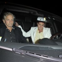 Michael i Cameron Douglas