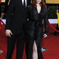 Christina Hendricks i Geoffrey Arend