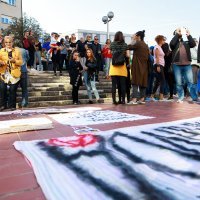 Ispred Županijskog suda u Splitu održan prosvjed "Pravda za djevojčice"