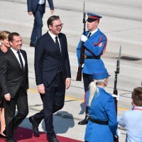 Ruski premijer Medvedev prisustvovao vojnoj vježbi u Beogradu