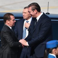 Ruski premijer Medvedev prisustvovao vojnoj vježbi u Beogradu