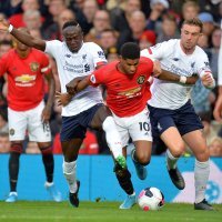 Manchester United (Marcus Rashford) - Liverpool (Sadio Mane, Jordan Henderson)