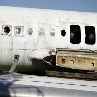 Putnički zrakoplov na livadi u Strmcu Stubičkom