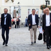 Koalicijski sastanak u Banskim dvorima.