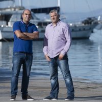 Ivan Gudelj i novinar tportala Damir Petranović