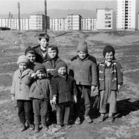 Djeca iz novozagrebačkog naselja Trnsko, prva polovica 1960.-ih, vlasništvo: obitelj Berić