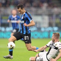 Inter (Antonio Candreva) - Parma (Riccardo Gagliolo)