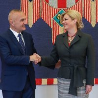 Kolinda Grabar-Kitarović odlikovala albanskog predsjednika Ilira Metu