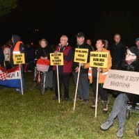 Prosvjed obitelji Maršanić "Ljeto na okretištu Prečko"