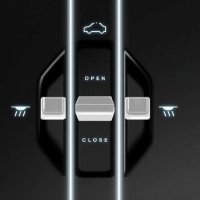 Fisker Ocean, detalji sa stropa vozila