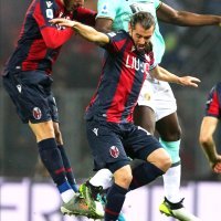 Bologna (Mattia Bani, Nicola Sansone) - Inter (Romelu Lukaku)