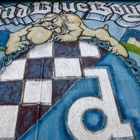 Murali i grafiti posvećeni Dinamu