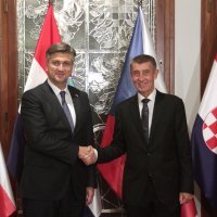 Hrvatski premijer Andrej Plenković i češki premijer Andrej Babiš