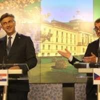 Hrvatski premijer Andrej Plenković i češki premijer Andrej Babiš
