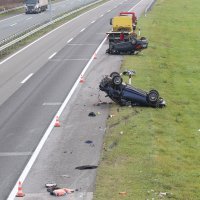 Nesreća na autocesti A3 kod Križa