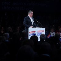 Predizborni skup Zorana Milanovića u Tvornici kulture