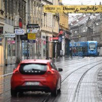 Kišno jutro u Zagrebu