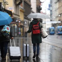 Kišno jutro u Zagrebu
