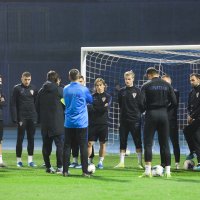 Trening hrvatske nogometne reprezentacije u Zagrebu