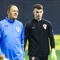 Trening hrvatske nogometne reprezentacije u Zagrebu