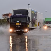 Poplavljene prometnice u Šibeniku