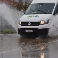 Poplavljene prometnice u Šibeniku