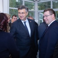 Andrej Plenković i Jakov Kitarović