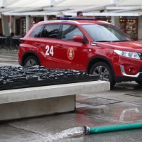 Poplavljeni Podrumi Dioklecijanove palače u Splitu