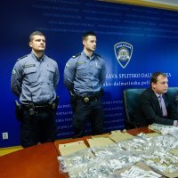 Splitska policija pokazala zaplijenjeno zlato