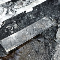 Očevid u Gradišćanskoj ulici u Zagrebu, gdje je zapaljen automobil