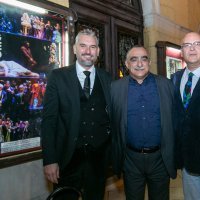 Ravnatelj opere Jure Bučević, intendant Srečko Šestan i ravnatelj tehnike Damir Punda