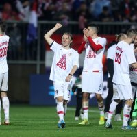 Hrvatski nogometaši slave odlazak na EURO 2020