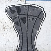 Šibenik - Grafit posvećen Vukovaru u naselju Meterize