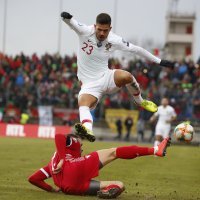 Luksemburg (Maxime Chanot) - Portugal (Andre Silva)