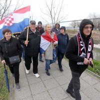 Okupljanje građana u Vukovaru uoči obilježavanja Dana sjećanja na žrtvu Vukovara