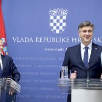 Andrej Plenković i Donald Tusk dali izjavu medijima nakon sastanka