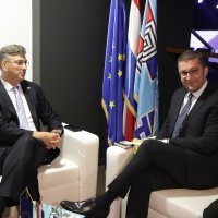 Andrej Plenković i Hristijan Mickoski