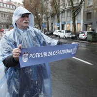 Sindikalisti u Zagrebu pozivaju na akciju potrubi za obrazovanje; Branimir Mihalinec